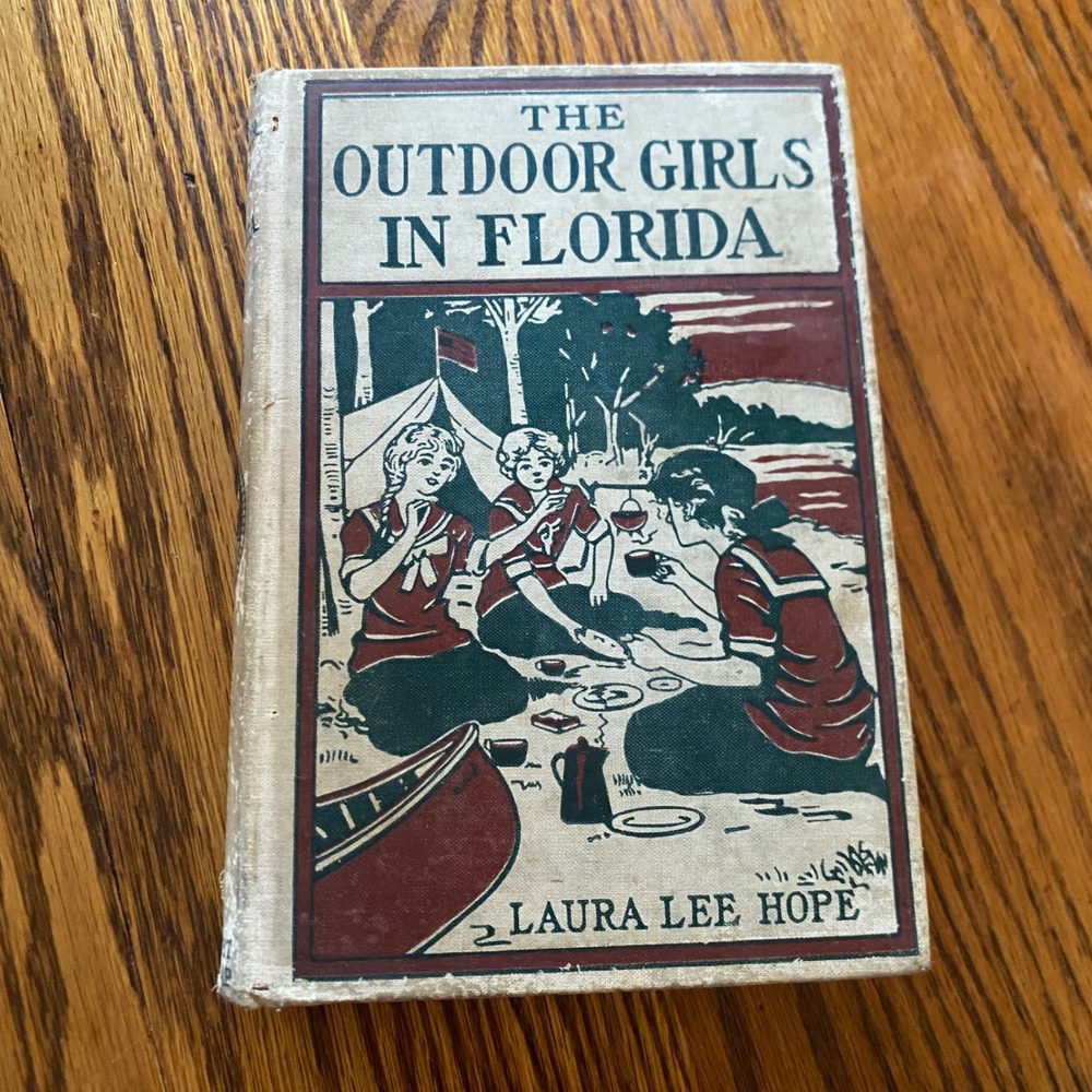 The Outdoor Girls in Florida Laura Lee Hope Grosset & Dunlap Vintage Hardcover